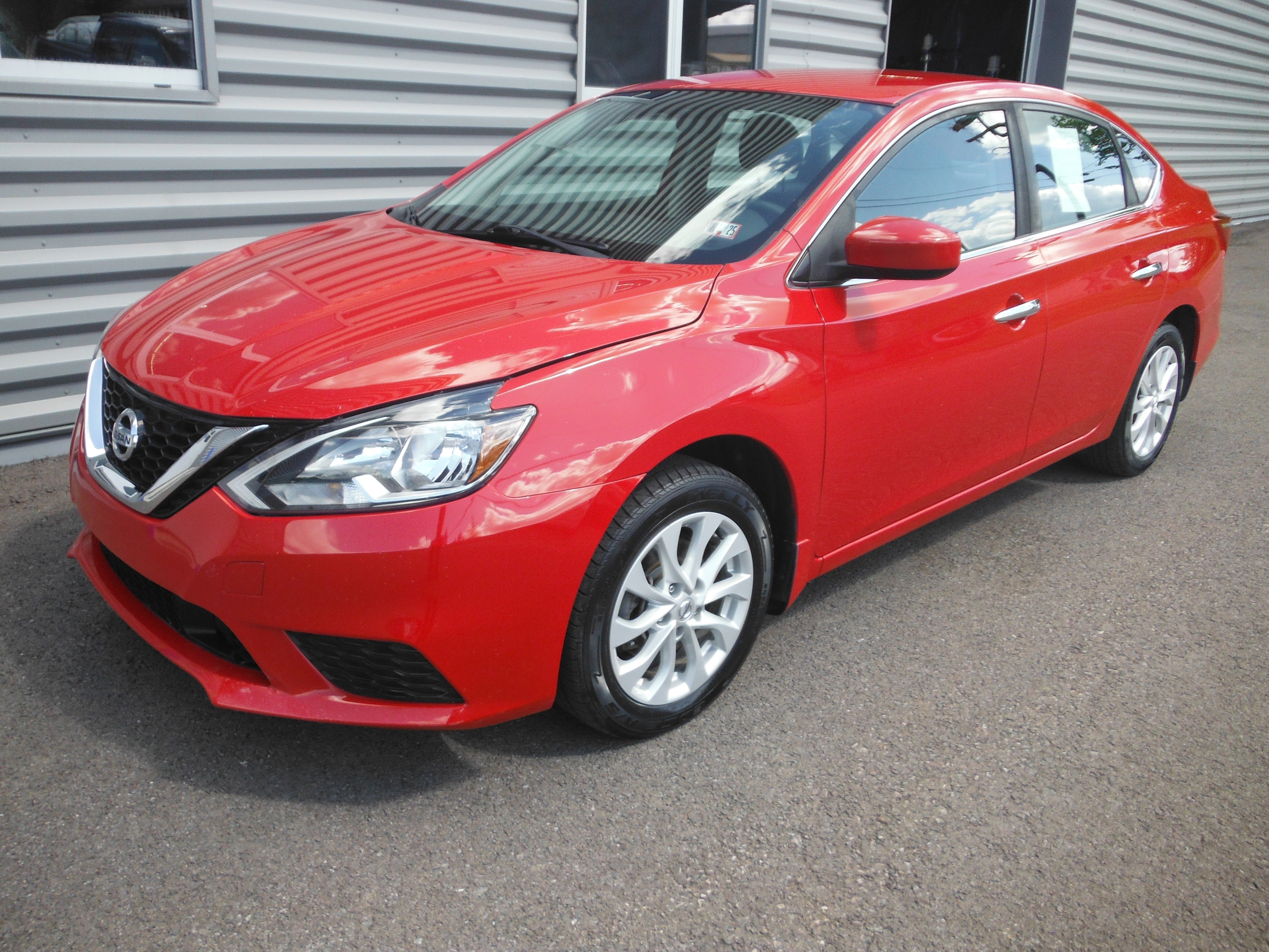 Used 2018 Nissan Sentra SV with VIN 3N1AB7AP2JL620648 for sale in Grantsville, MD
