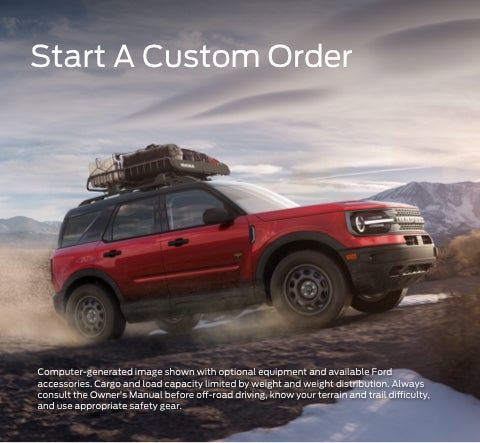 Start a custom order | Diehl's Ford Sales in Grantsville MD